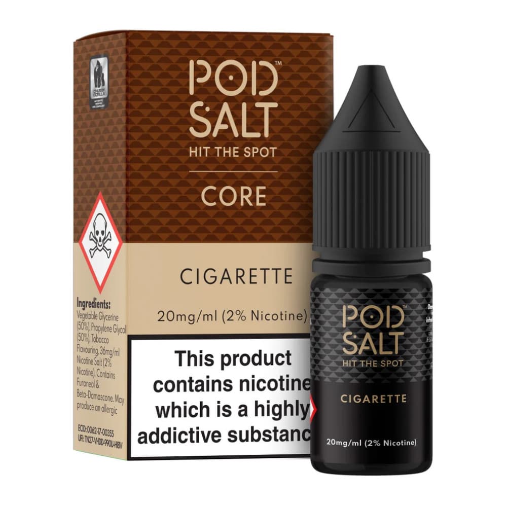  Cigarette / 20mg Pod Salt Core Nic Salts e liquids 10ml