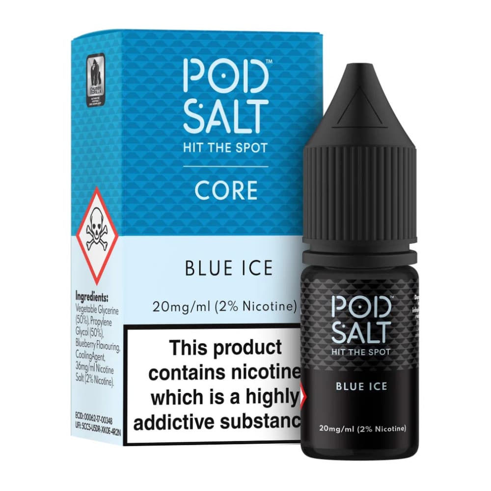  Blue Ice / 11mg Pod Salt Core Nic Salts e liquids 10ml