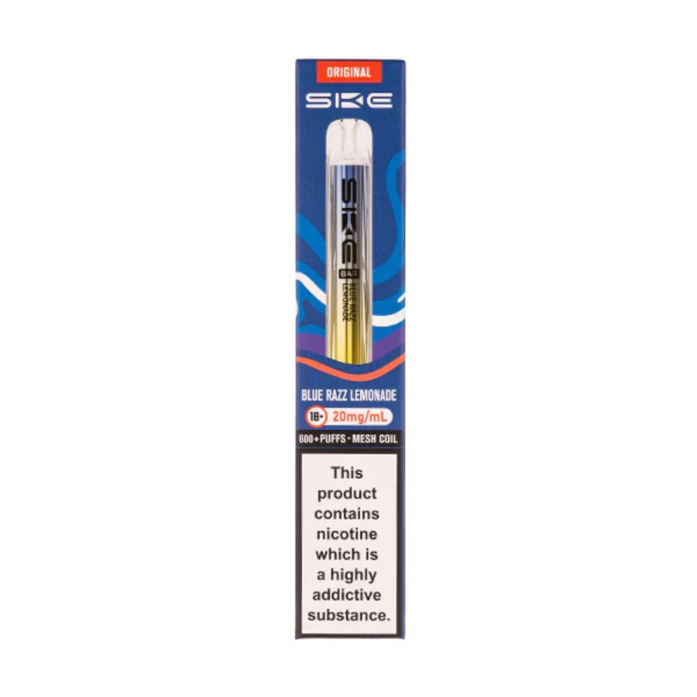  Blue Razz Lemonade Ske Crystal Original 600 Vape Kit