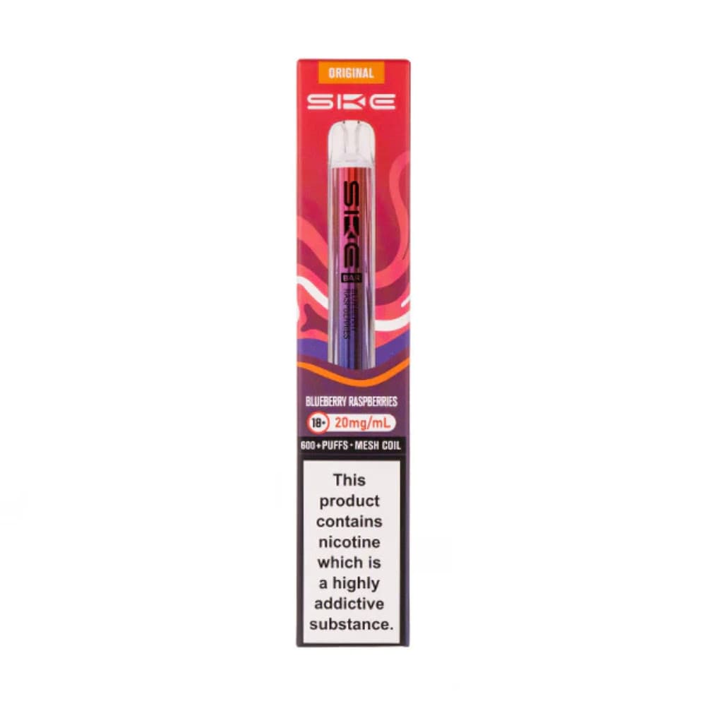  Blueberry Raspberry Ske Crystal Original 600 Vape Kit