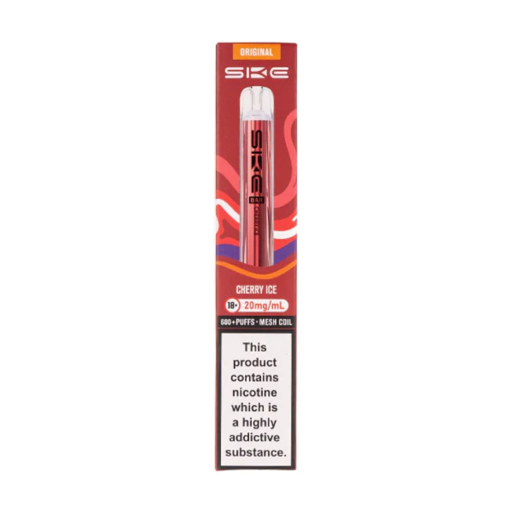  Cherry Ice Ske Crystal Original 600 Vape Kit