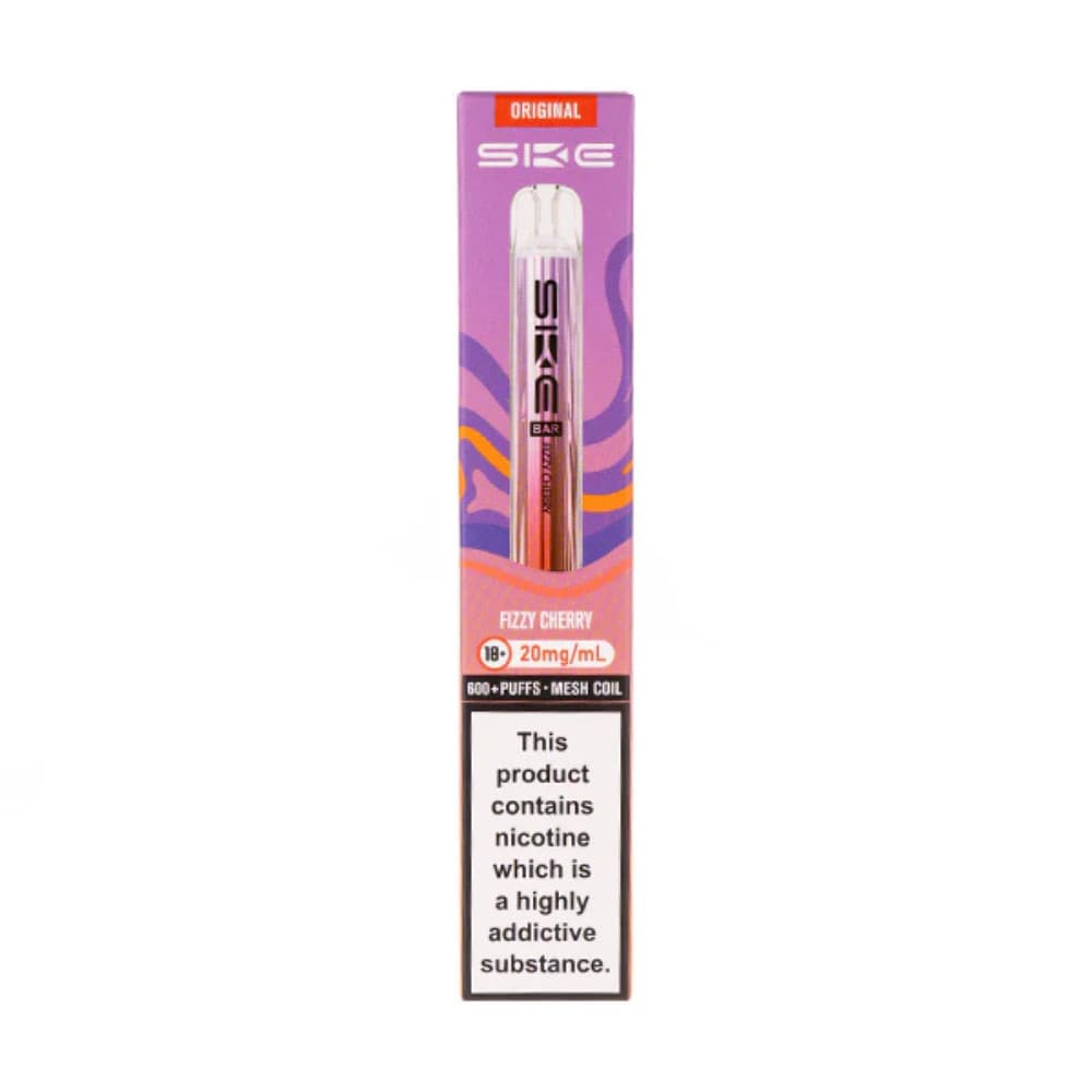  Fizzy Cherry Ske Crystal Original 600 Vape Kit