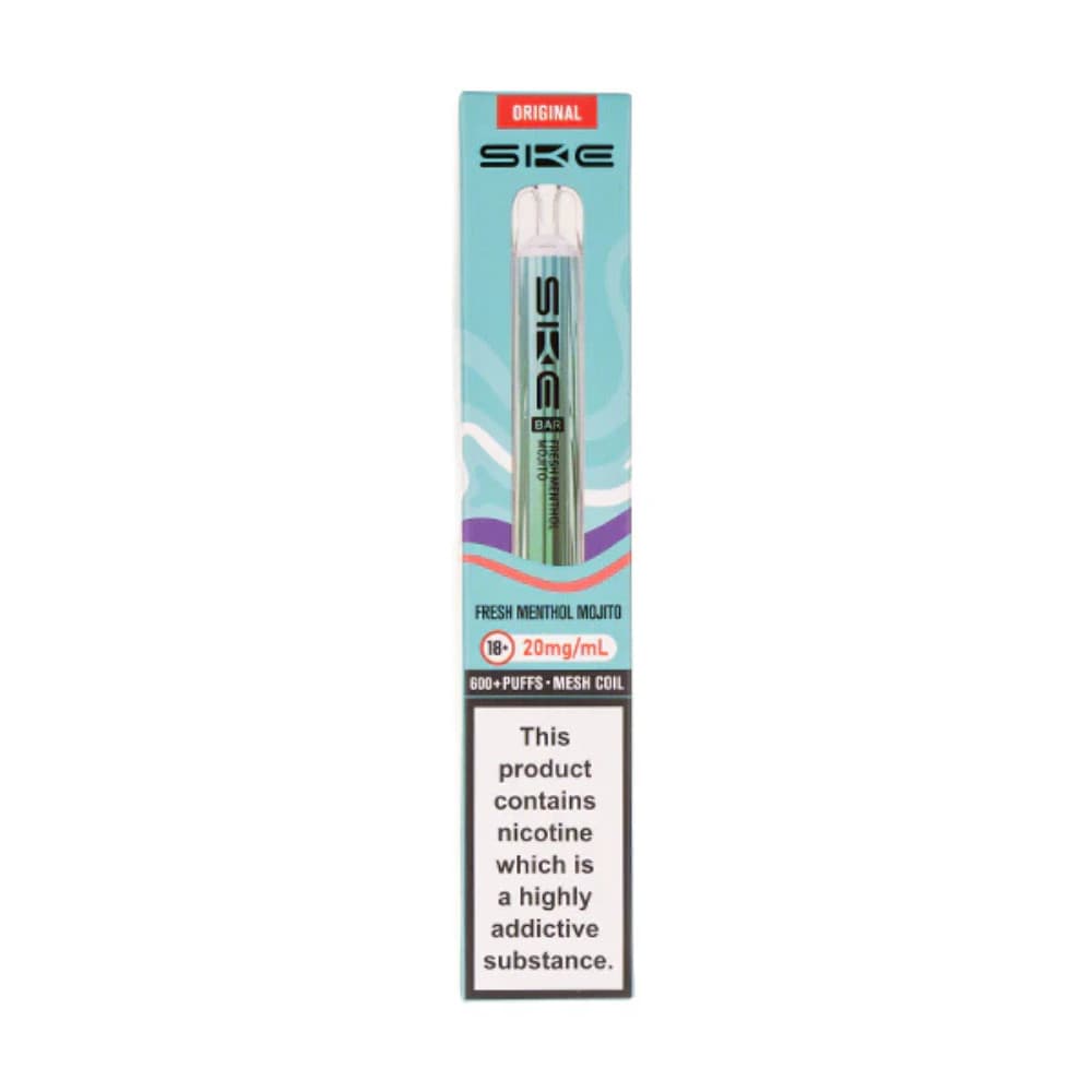  Fresh Menthol Mojito Ske Crystal Original 600 Vape Kit