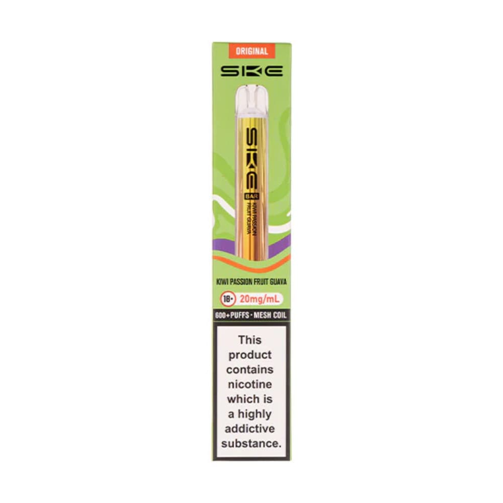  Kiwi Passionfruit Guava Ske Crystal Original 600 Vape Kit