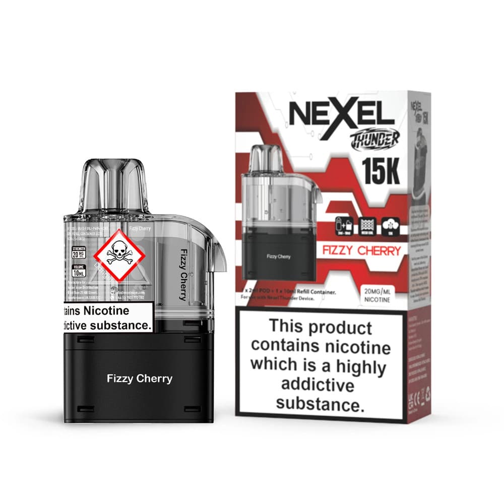 Fizzy Cherry Nexel Thunder 15k Refill Pods