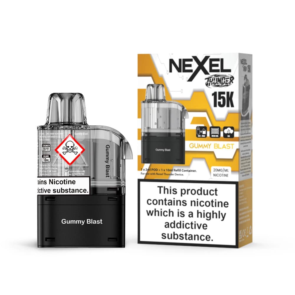  Gummy Blast Nexel Thunder 15k Refill Pods