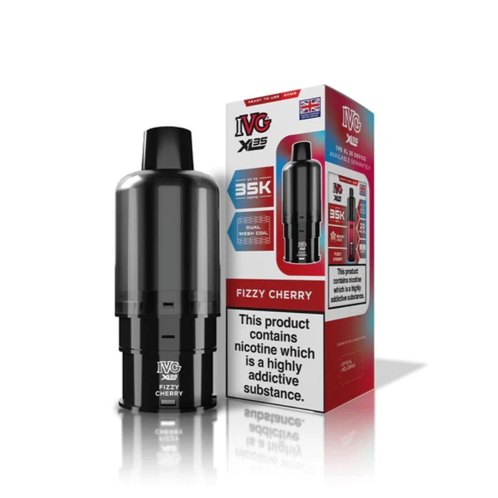  Fizzy Cherry IVG XL 35K Refill Pods