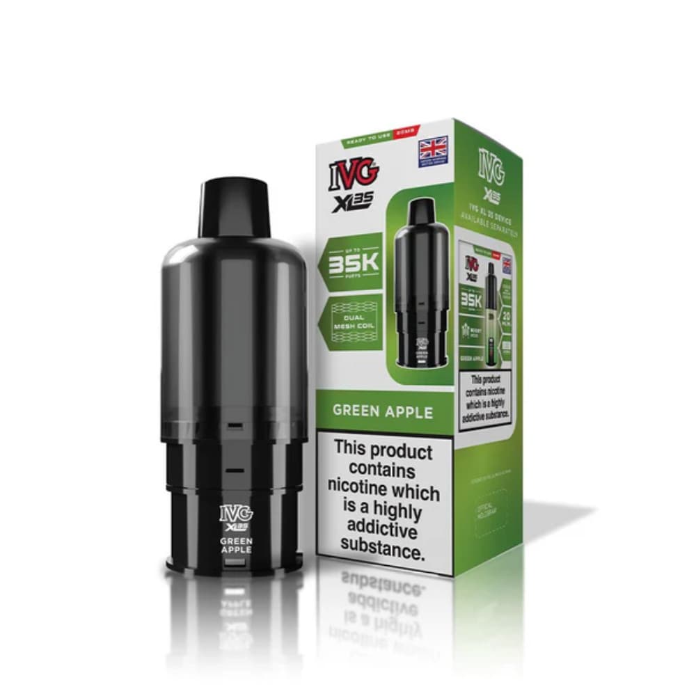  Green Apple IVG XL 35K Refill Pods