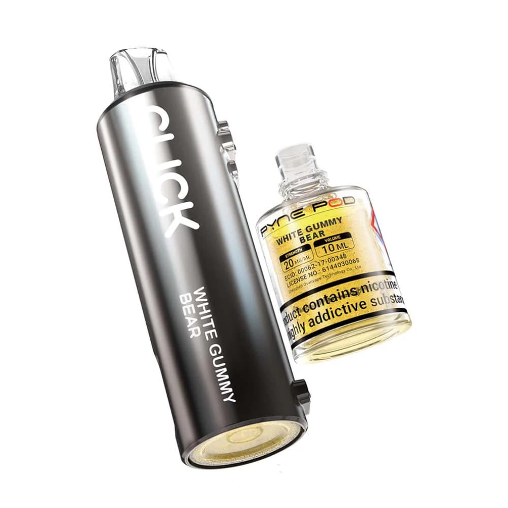  White Gummy Bear Pyne Pod Click 50k Refill Pods