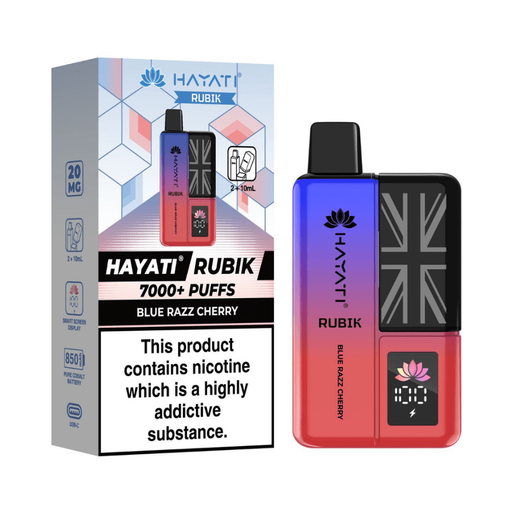  Blue Razz Cherry Hayati Rubik 7000