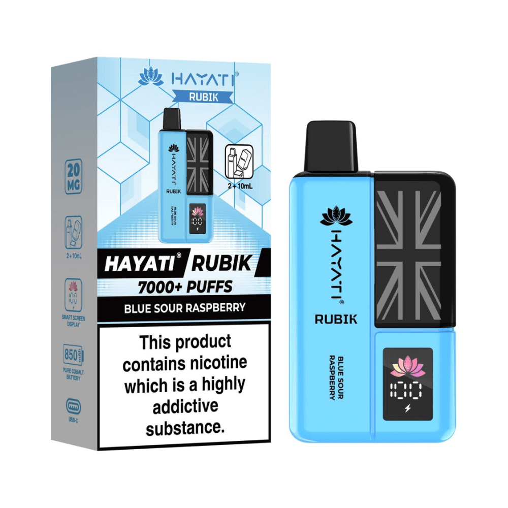  Blue Sour Raspberry Hayati Rubik 7000