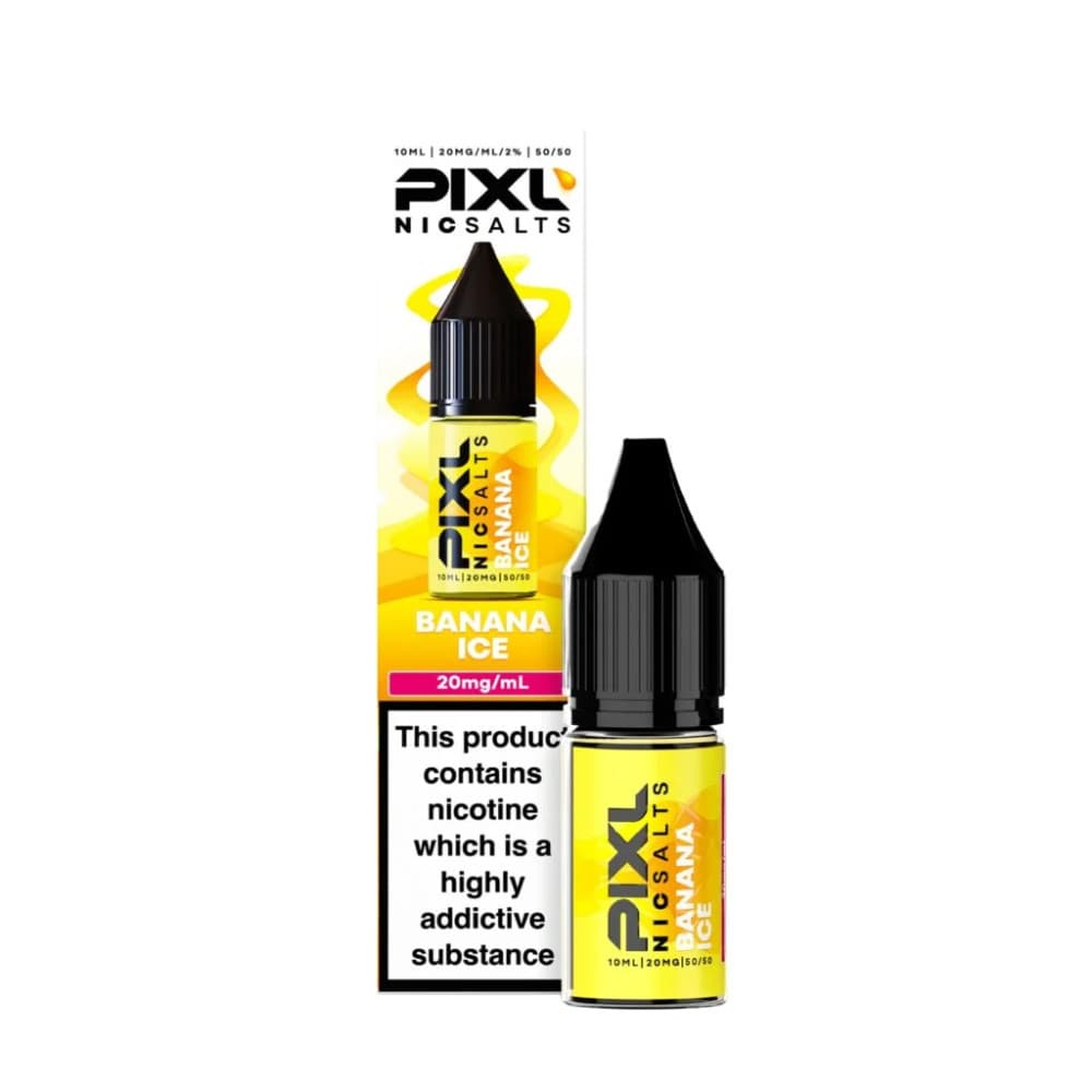  Banana Ice / 10mg Pixl Nic Salts 10ml E liquids