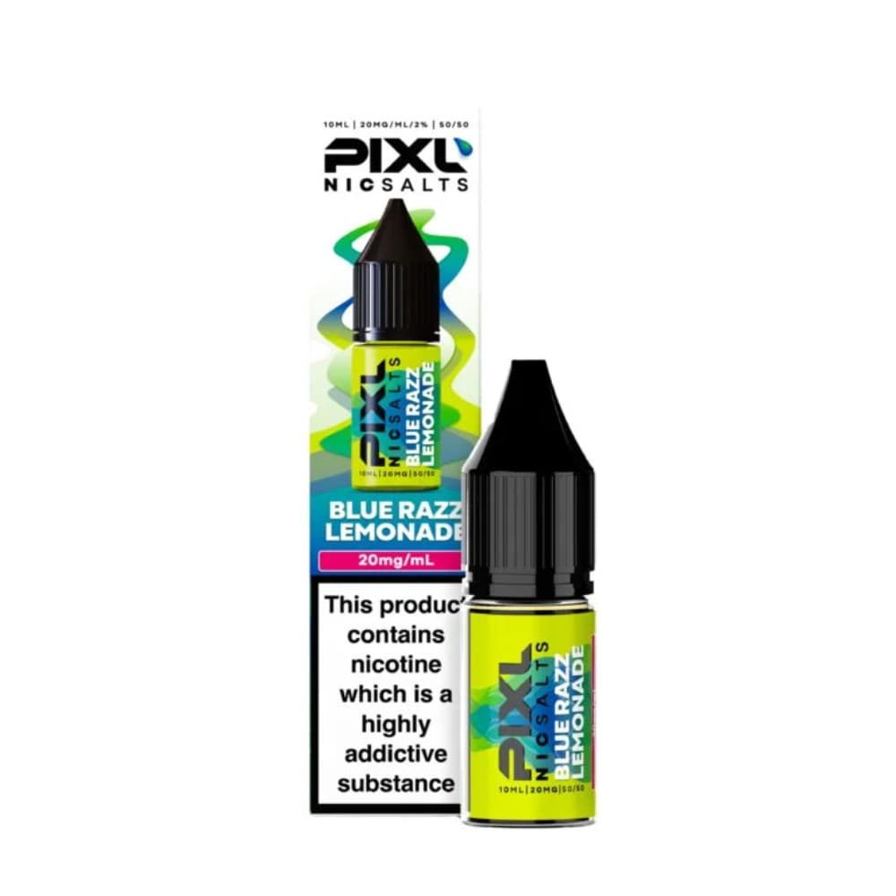  Blue Razz Lemonade / 20mg Pixl Nic Salts 10ml E liquids