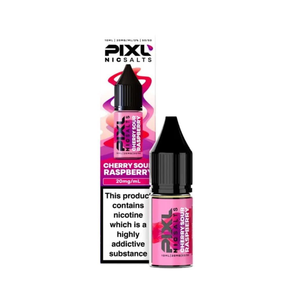  Cherry Sour Raspberry / 20mg Pixl Nic Salts 10ml E liquids