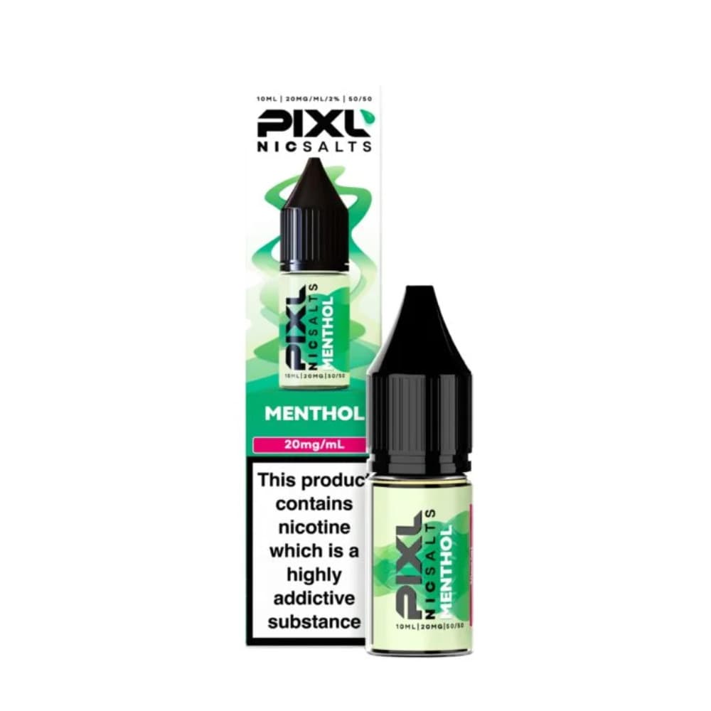  Menthol / 10mg Pixl Nic Salts 10ml E liquids