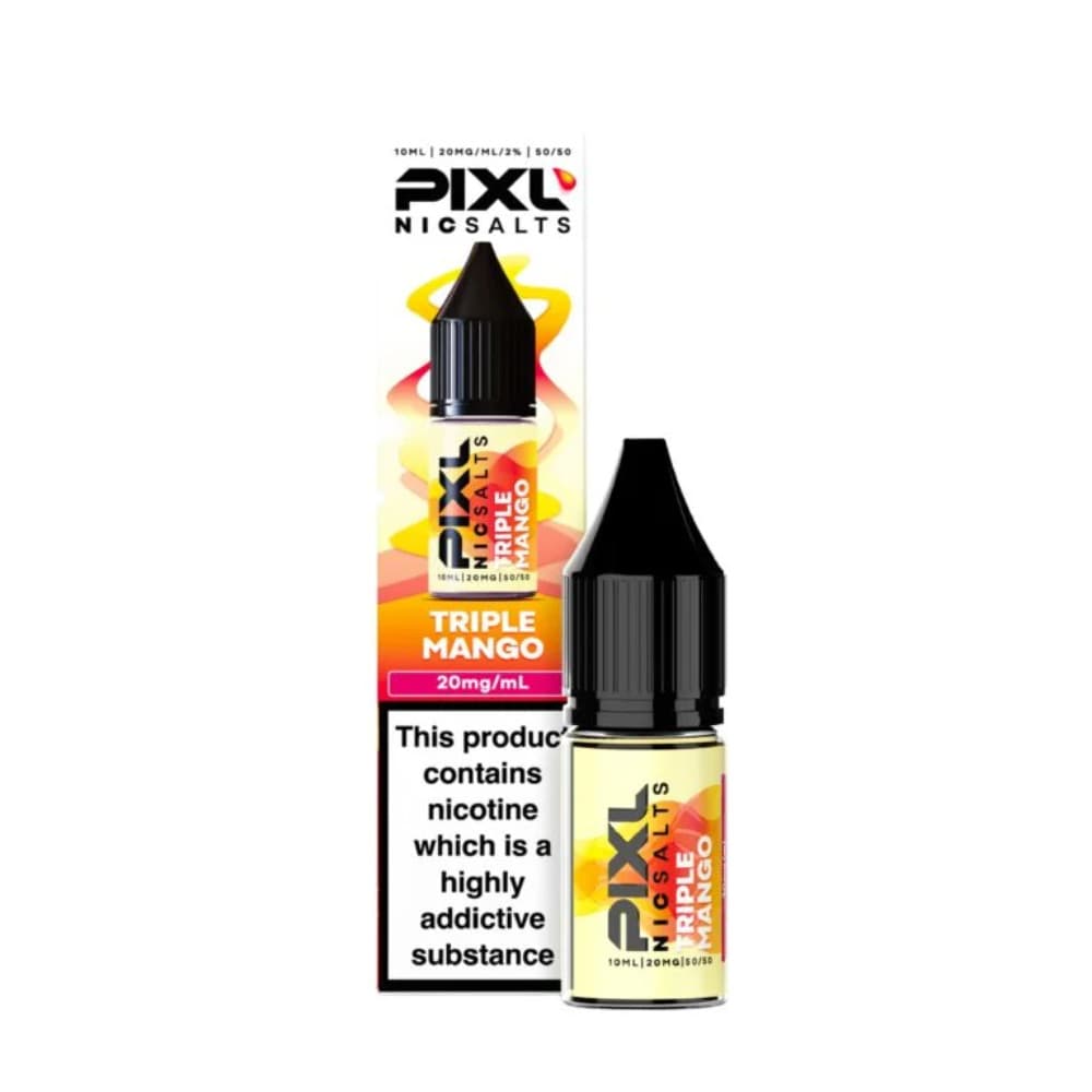  Triple Mango / 10mg Pixl Nic Salts 10ml E liquids