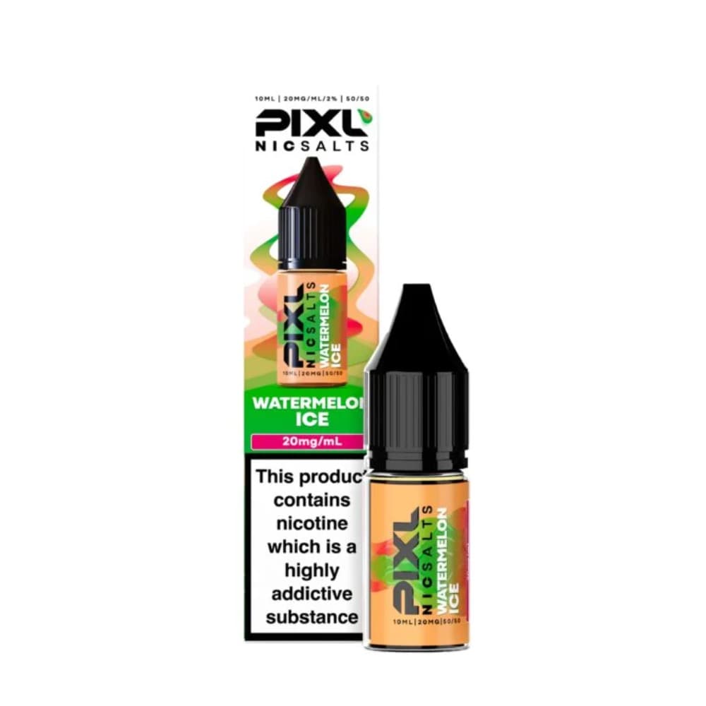  Watermelon Ice / 10mg Pixl Nic Salts 10ml E liquids