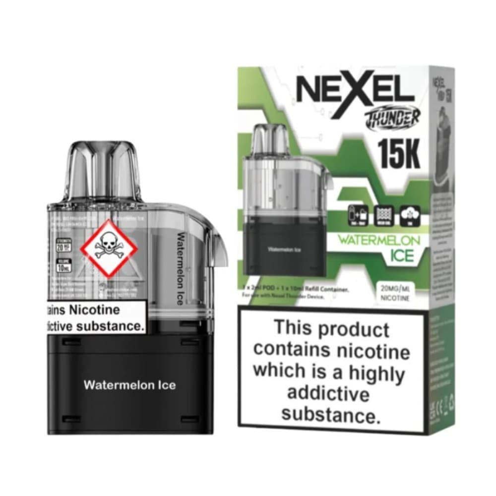  Watermelon Ice Nexel Thunder 15k Refill Pods