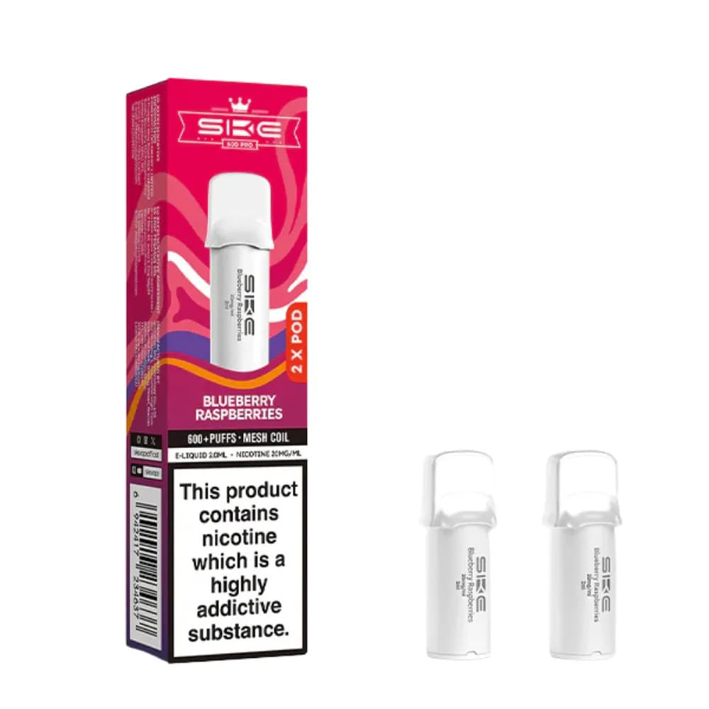 Blueberry Raspberries SKE Crystal Pro 600 Pods