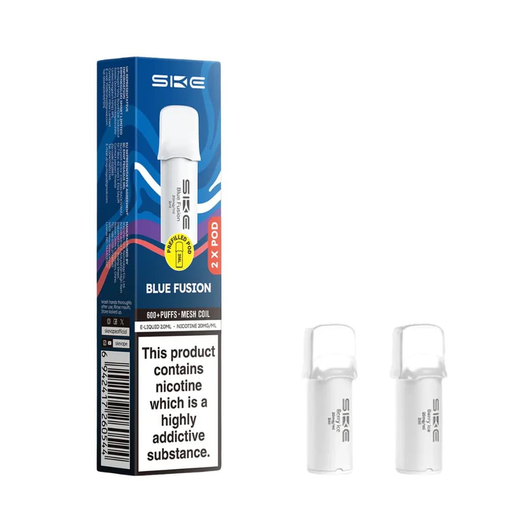  Blue Fusion SKE Crystal Pro 600 Pods