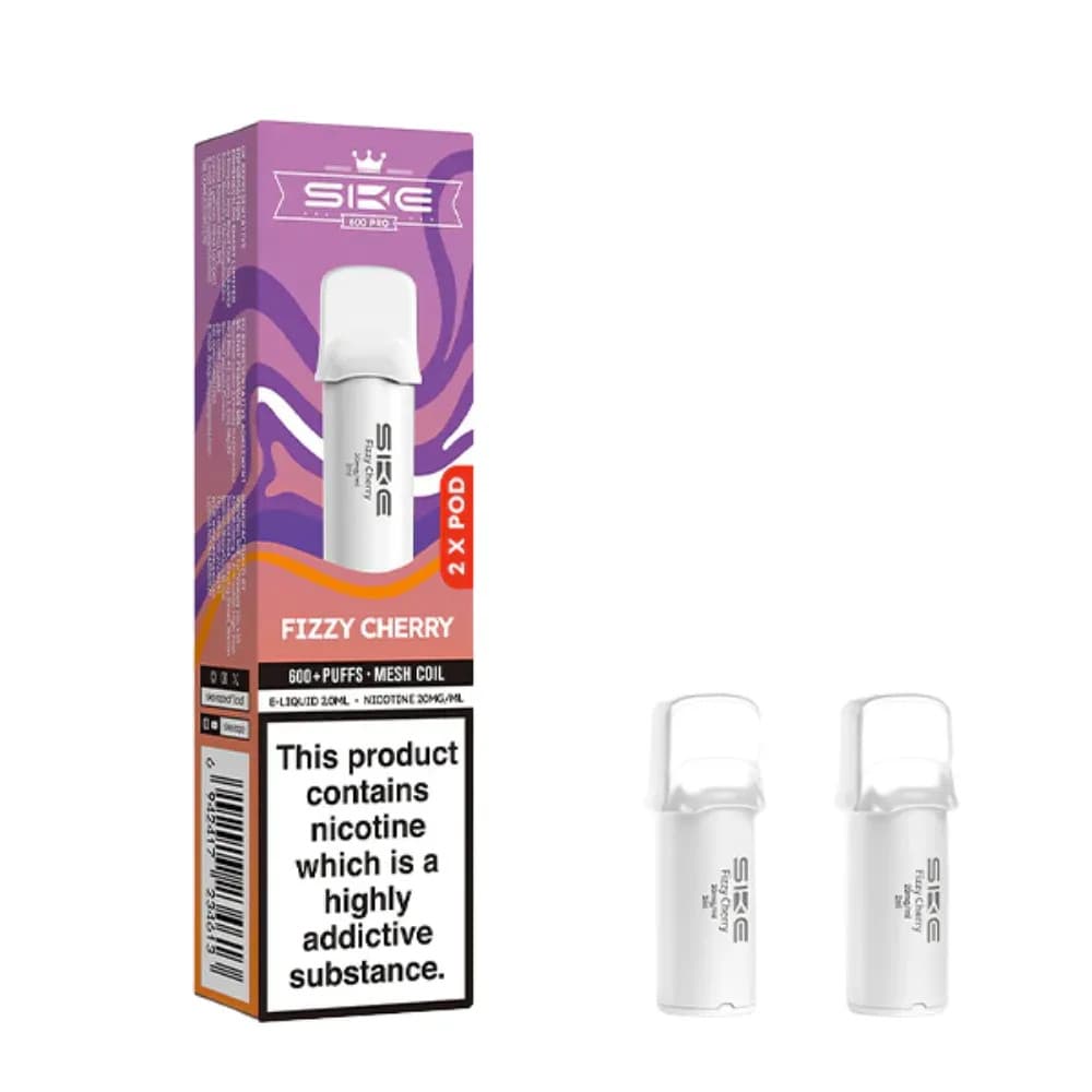 Fizzy Cherry SKE Crystal Pro 600 Pods