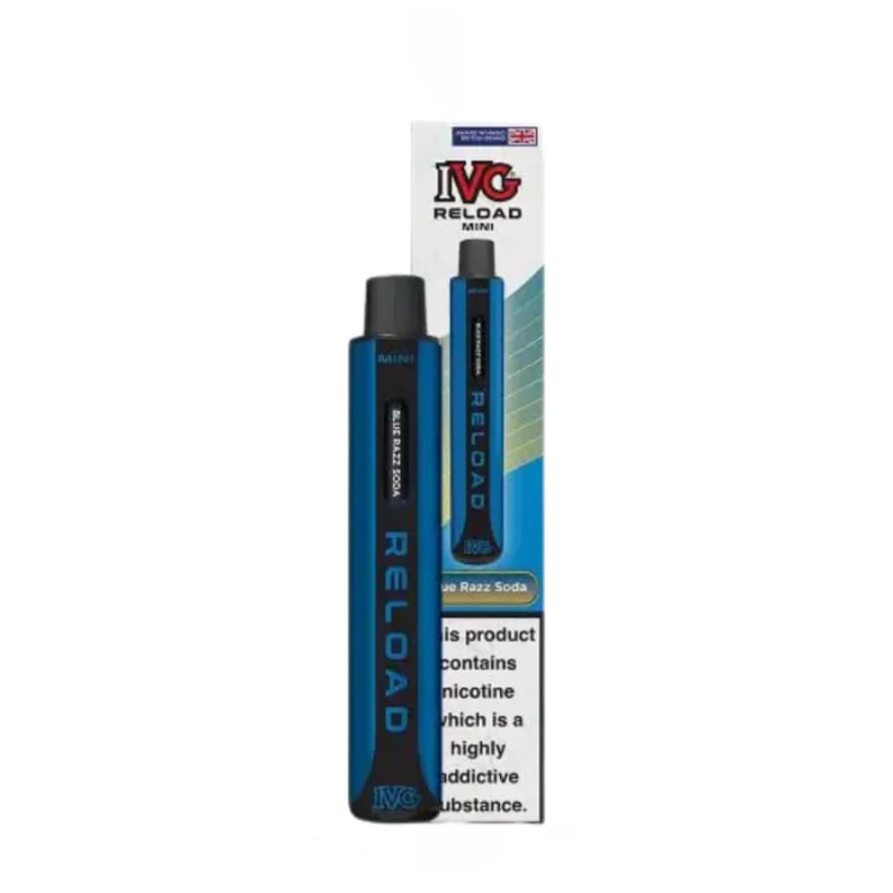  Blue Razz Soda IVG Reload Mini Vape Kit