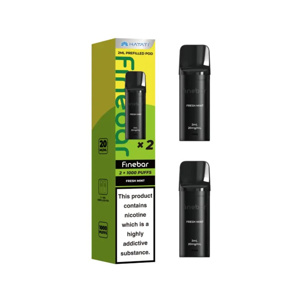  Fresh Mint Hayati Finebar Refill Pods