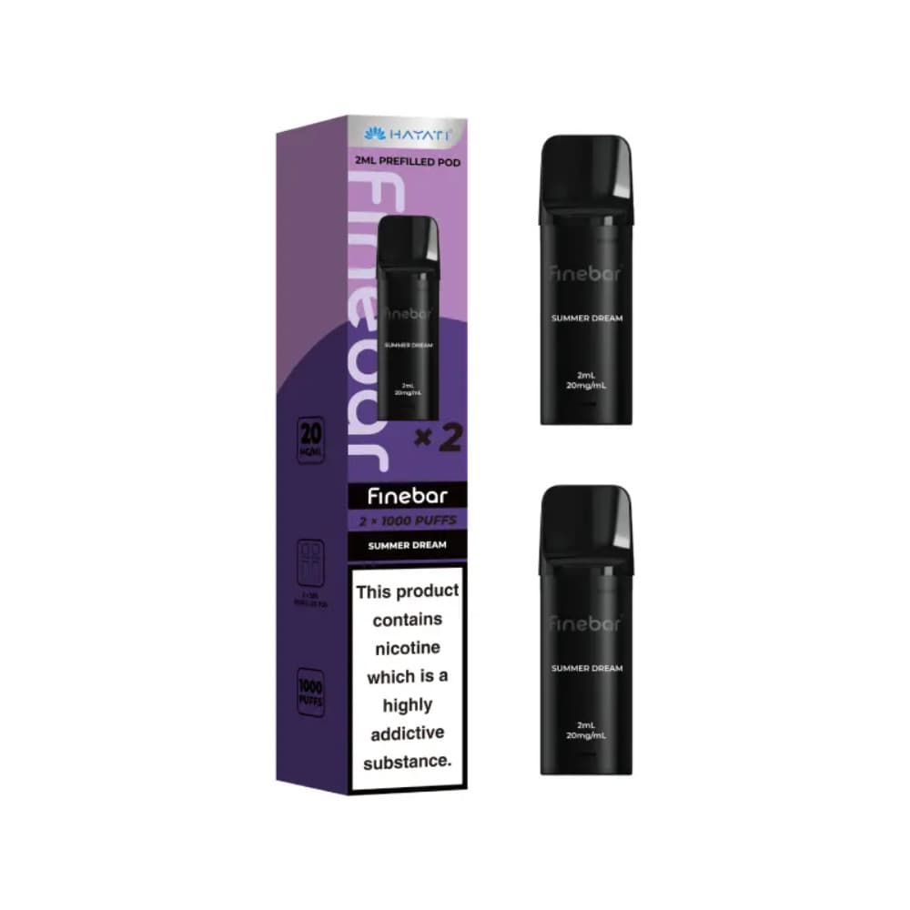  Summer Dream Hayati Finebar Refill Pods