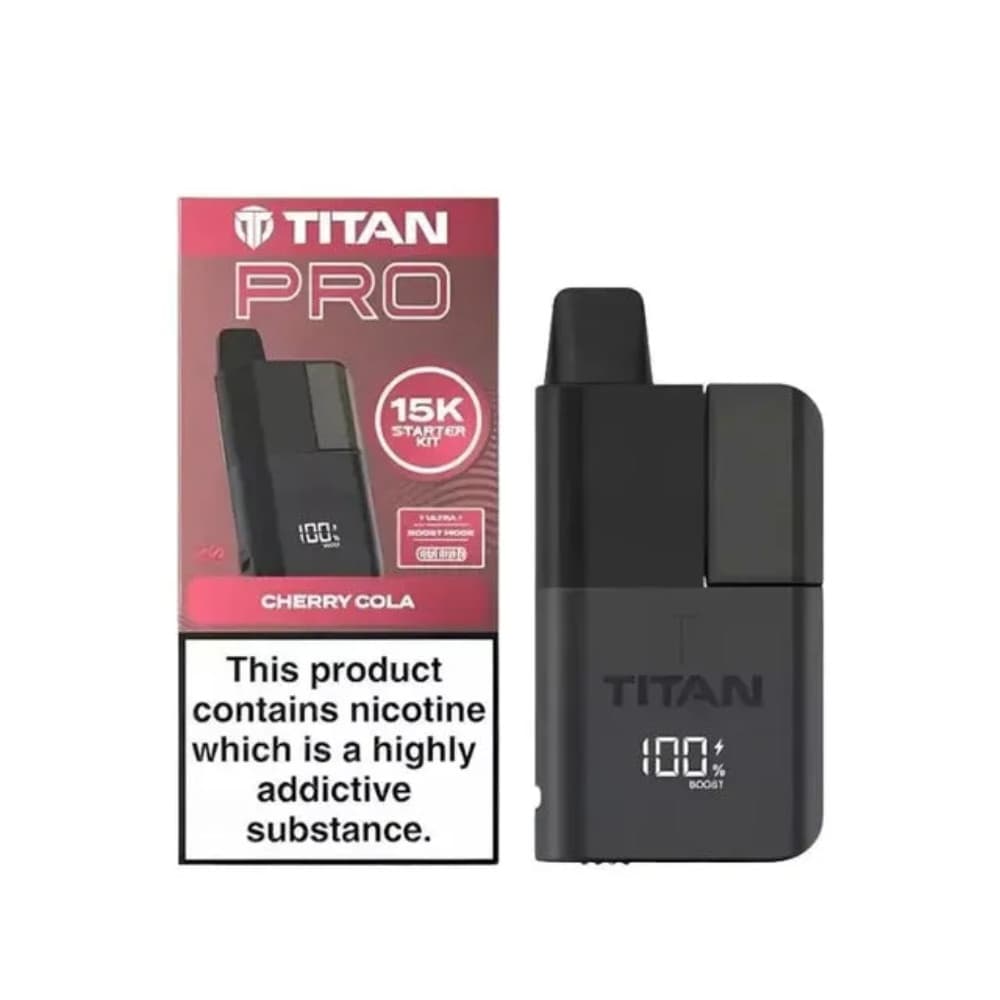  Cherry Cola Titan Pro 15k Prefilled Pod Kit