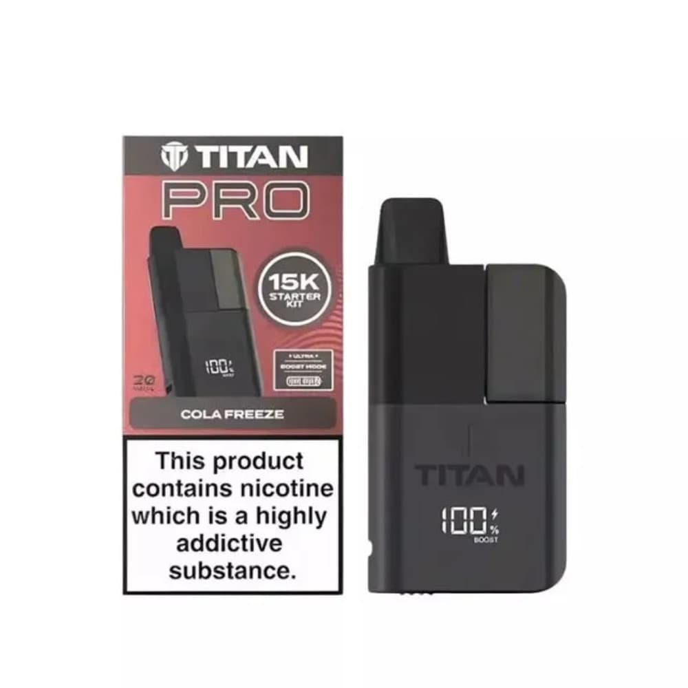  Cola Freeze Titan Pro 15k Prefilled Pod Kit