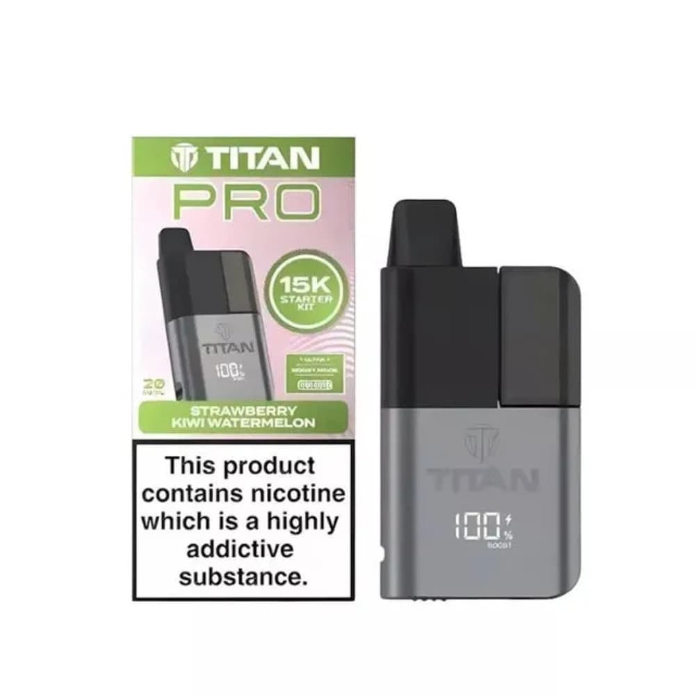  Strawberry Kiwi Watermelon Titan Pro 15k Prefilled Pod Kit