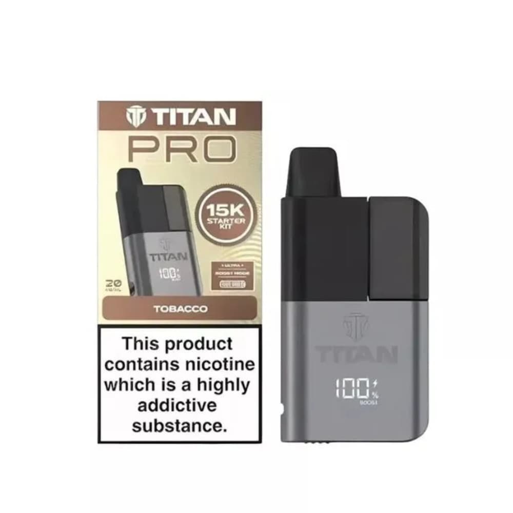  Tobacco Titan Pro 15k Prefilled Pod Kit