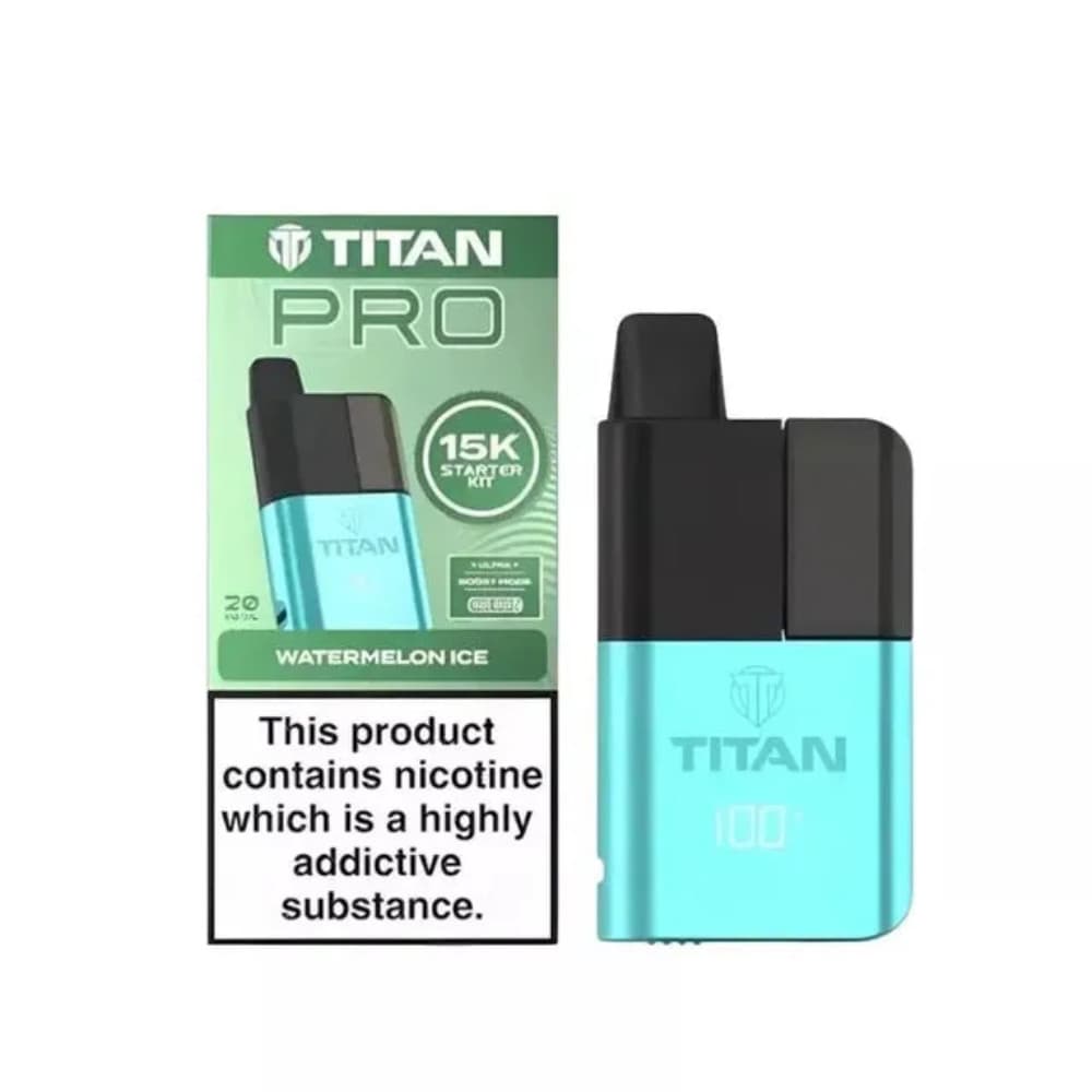  Watermelon Ice Titan Pro 15k Prefilled Pod Kit