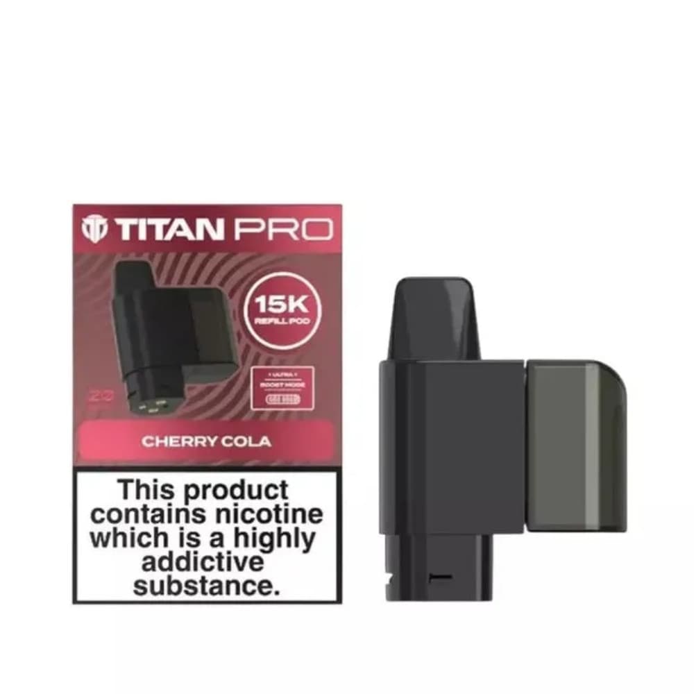  Cherry Cola Titan Pro 15K Prefilled Pod