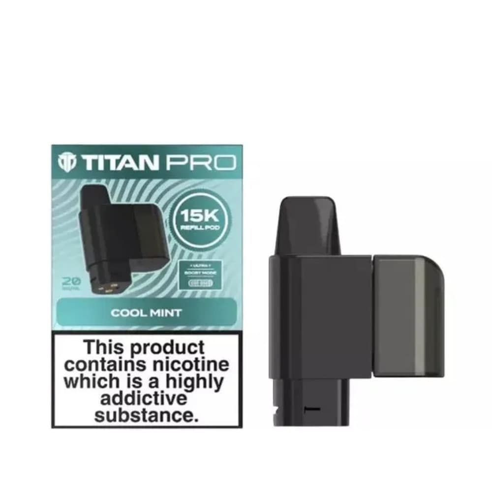  Cool Mint Titan Pro 15K Prefilled Pod