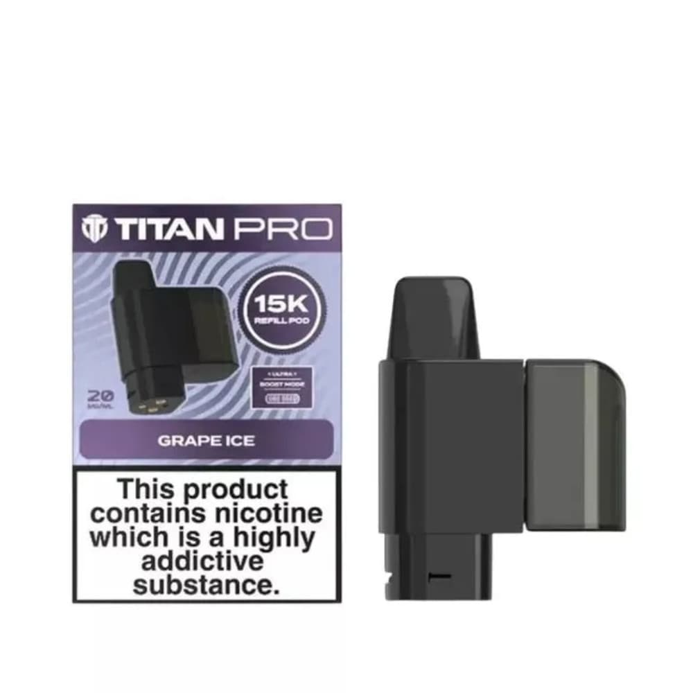  Grape Ice Titan Pro 15K Prefilled Pod