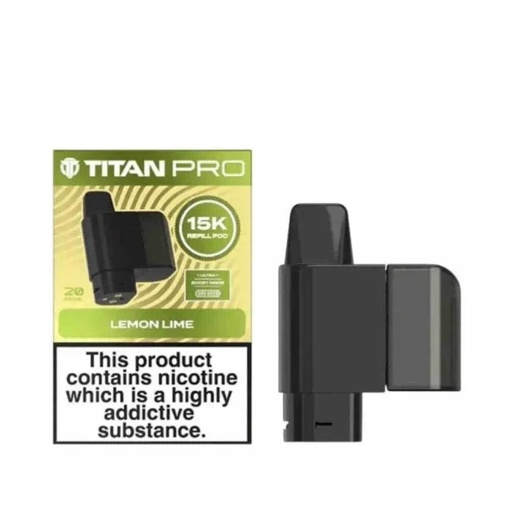  Lemon Lime Titan Pro 15K Prefilled Pod