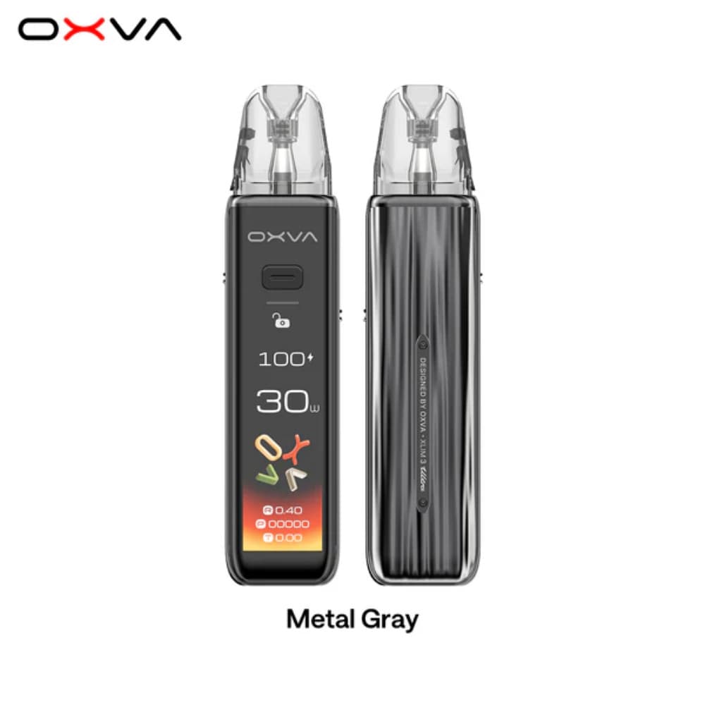  Metal Grey OXVA Xlim 3 Ultra Pod Kit