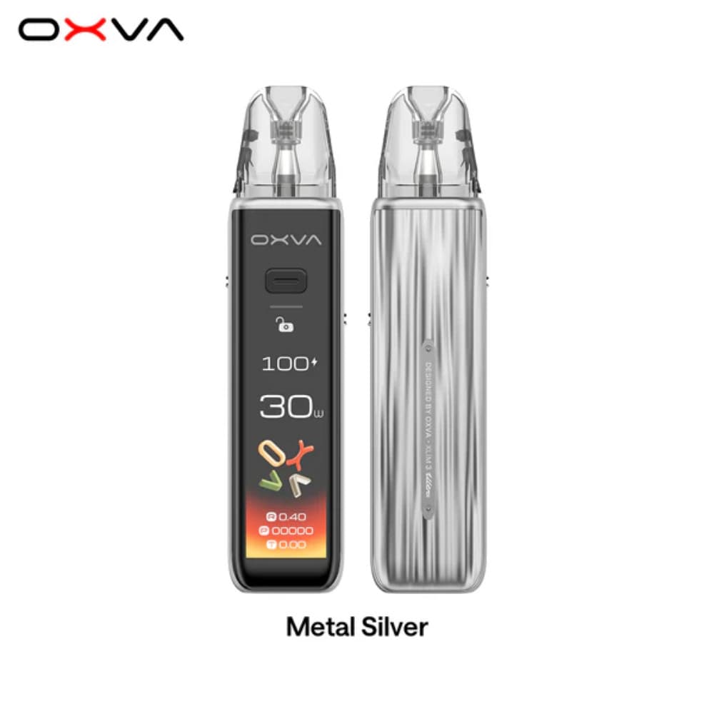 Metal Silver OXVA Xlim 3 Ultra Pod Kit