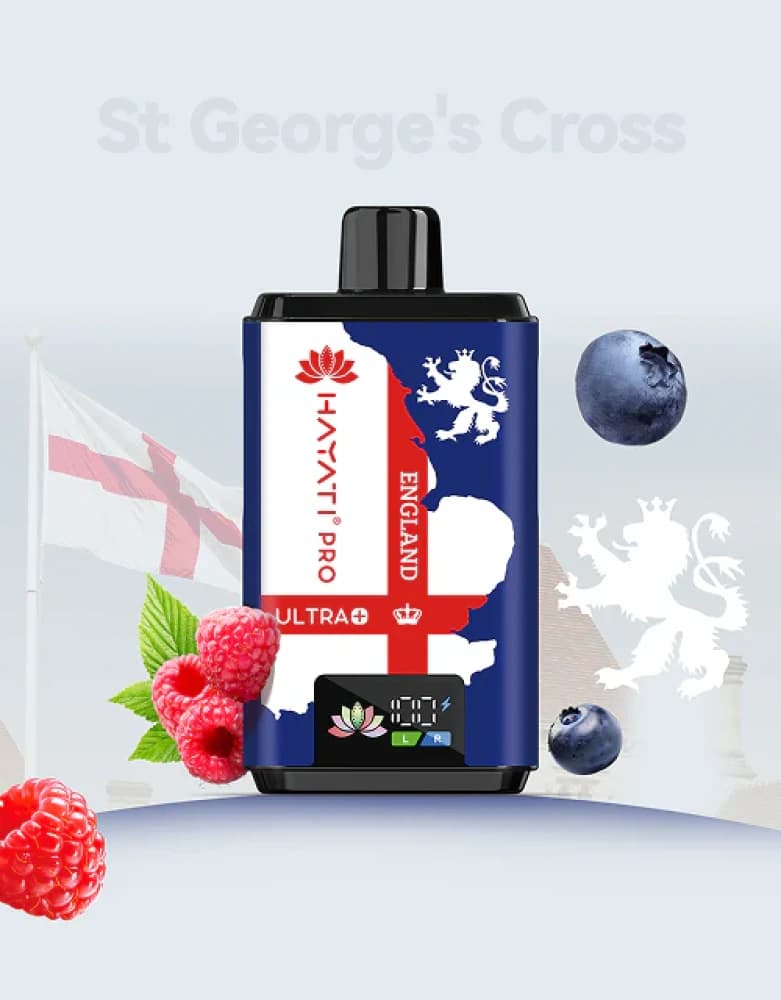  Blue Raspberry - St George's Cross Hayati Pro Ultra Plus Souvenir Edition (England）