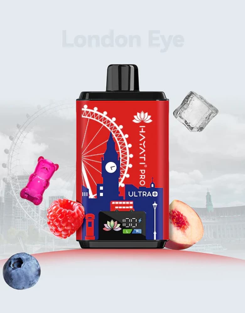  Blue Razz GB - London Eye Hayati Pro Ultra Plus Souvenir Edition (England）