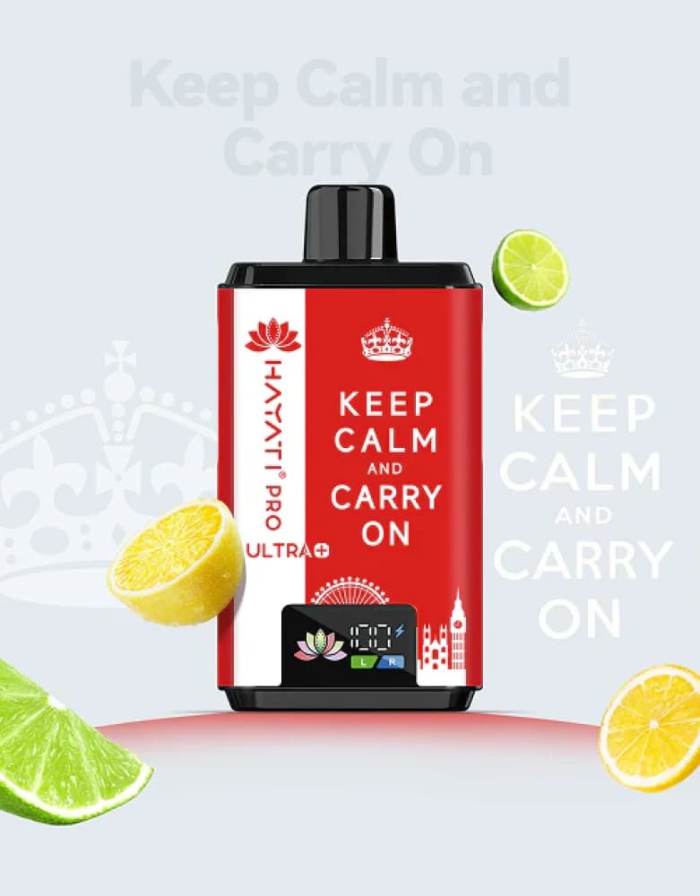  Lemon Lime - Keep Calm Carry On Hayati Pro Ultra Plus Souvenir Edition (England）