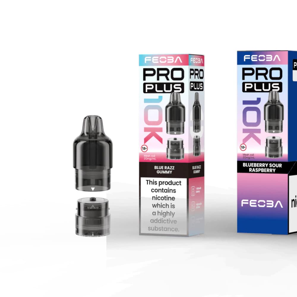  Blue Razz Gummy Feoba Pro Plus 10k Refill Pods