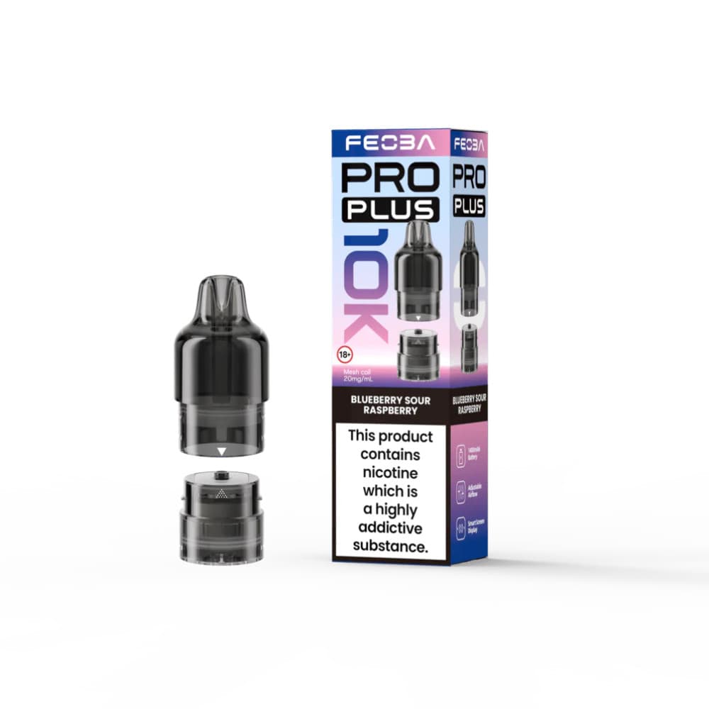  Blueberry Sour Raspberry Feoba Pro Plus 10k Refill Pods