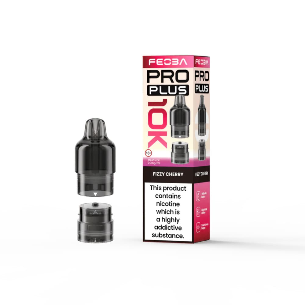  Fizzy Cherry Feoba Pro Plus 10k Refill Pods