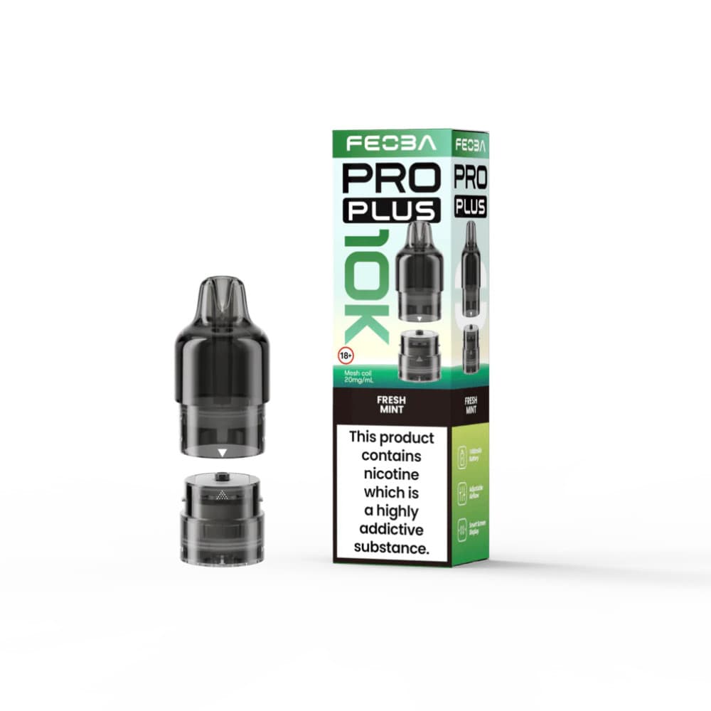  Fresh Mint Feoba Pro Plus 10k Refill Pods