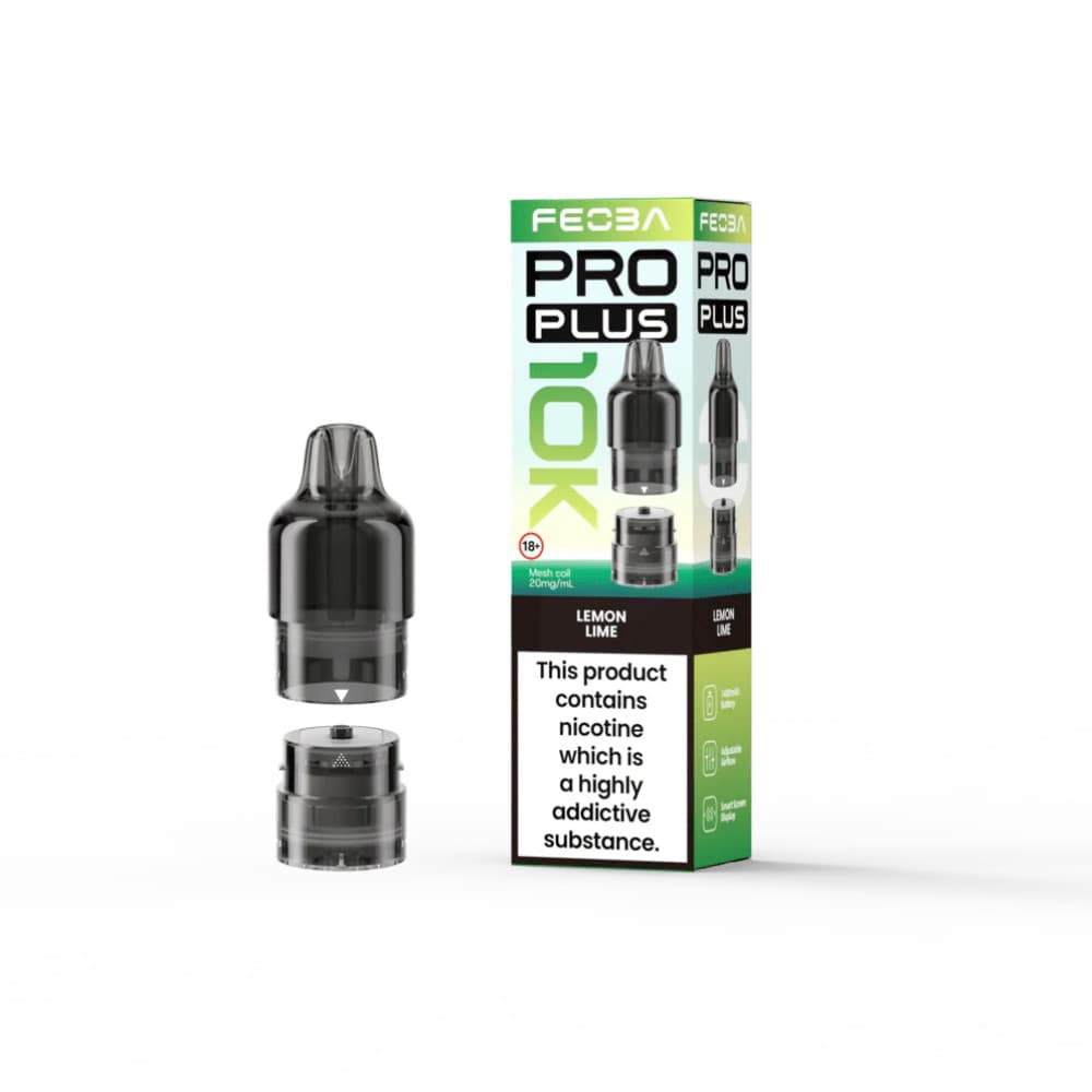  Lemon Lime Feoba Pro Plus 10k Refill Pods