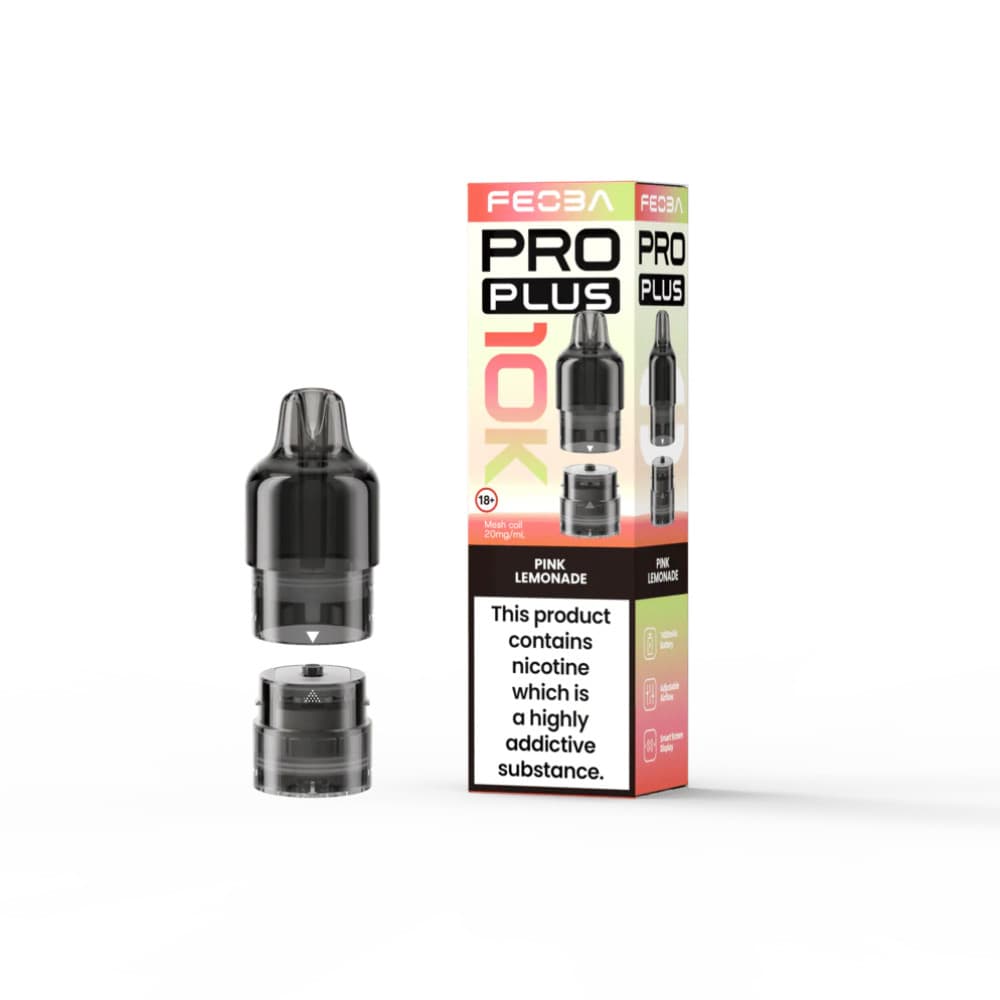  Pink Lemonade Feoba Pro Plus 10k Refill Pods