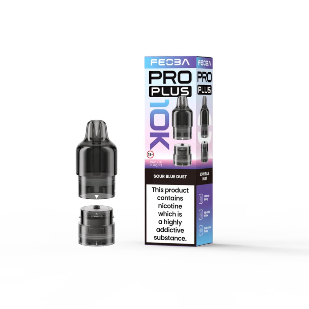  Sour Blue Dust Feoba Pro Plus 10k Refill Pods