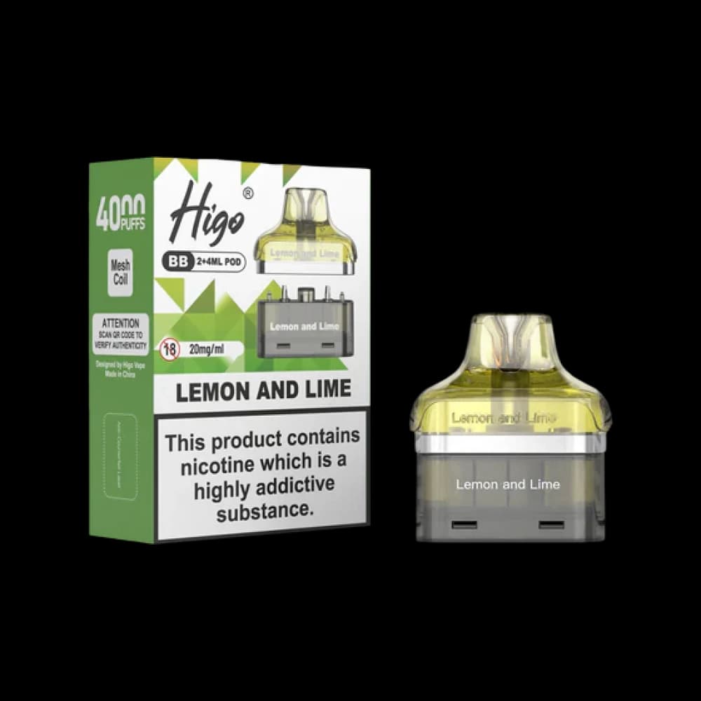  Blueberry Ice Huba Huba Higo BB 4000 Prefilled Refill Pods